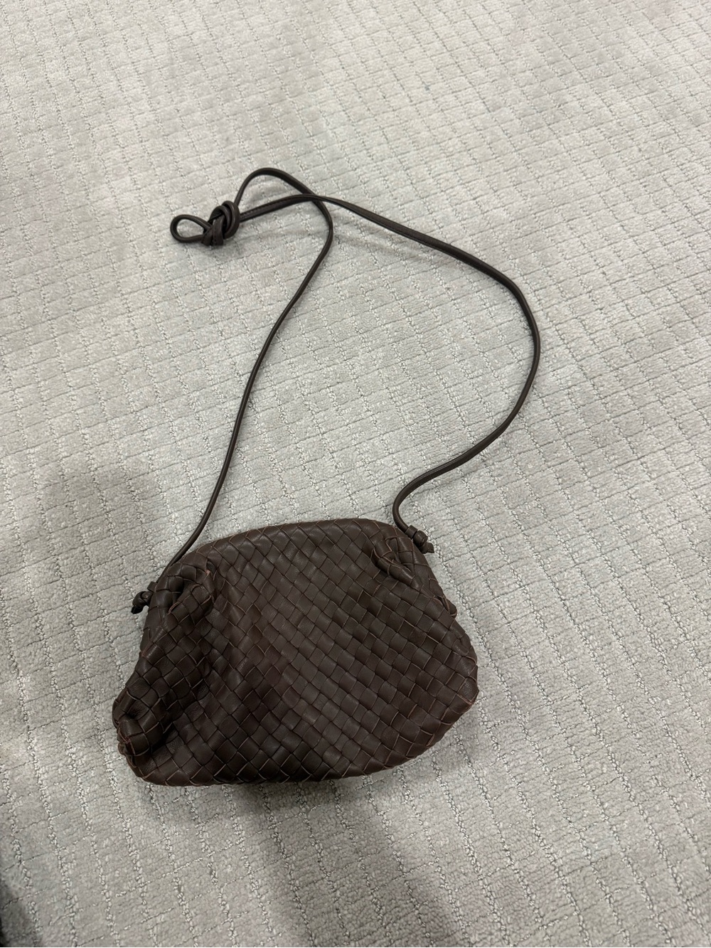 Quince Naomi Handwoven Clutch Minimalist Italian Leather Quiet Luxury